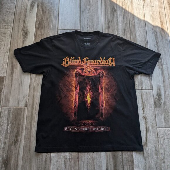 RARE Brazil LATAM Tour Blind Guardian Beyond the Red Mirror 2015 T-Shirt XL MINT - Picture 1 of 7